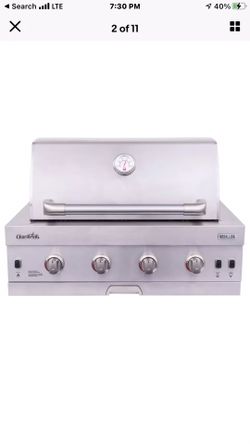 Charbroil Medallion 4 Burner Built In Grill