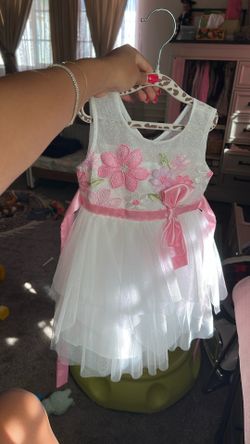 White Dress Size 2T