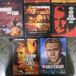War Movies DVDs
