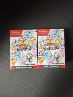 Prismatic Evolutions Booster Bundle