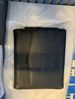 Hyundai owners manual book cover