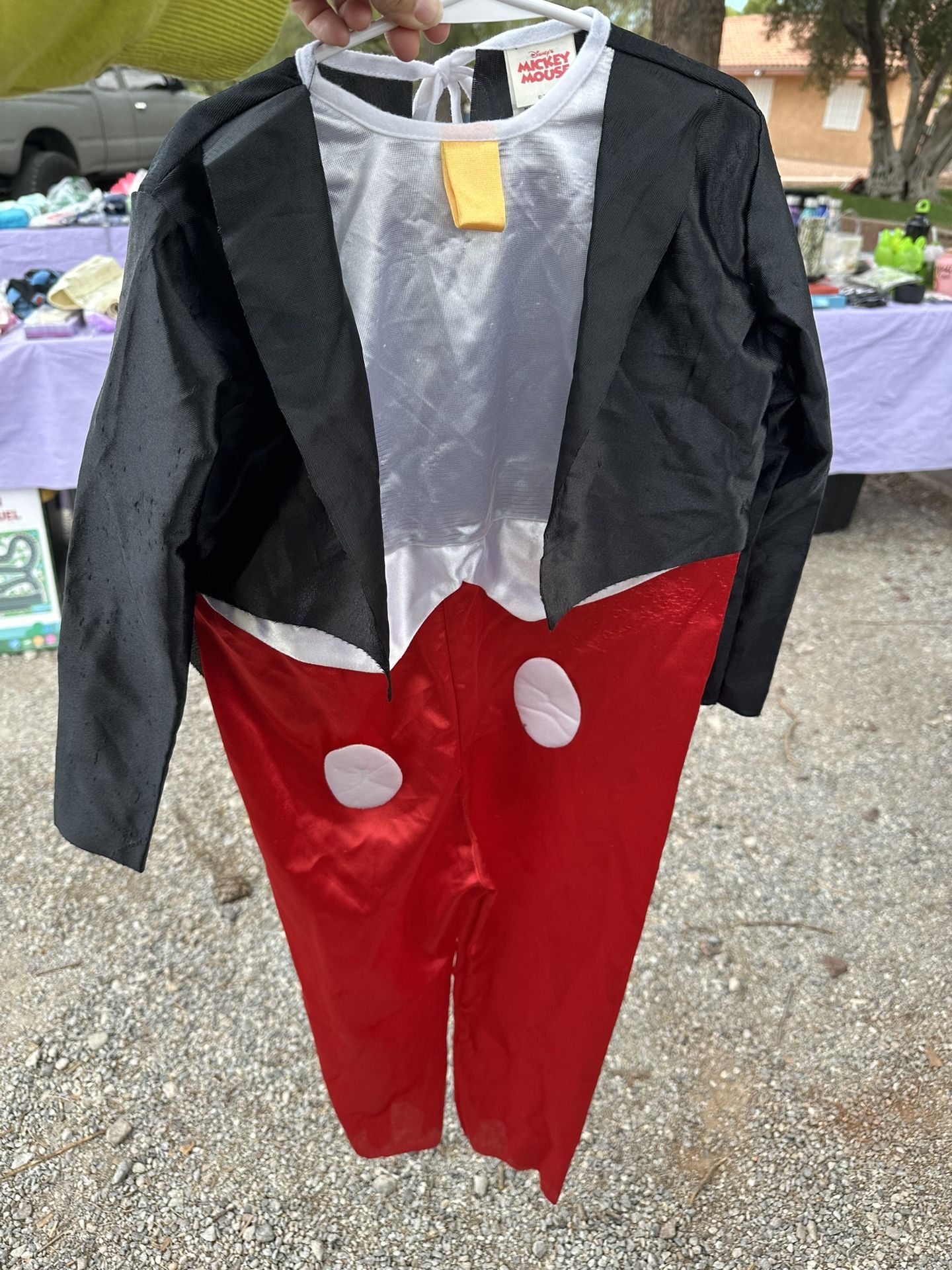 Mickey Mouse Costume Kids 4-6