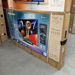 75 Hisense ULED U75N 4K HDR Smart TV