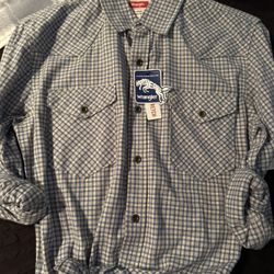 Cowboy Wrangler Shirt For Men Size Small