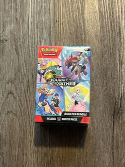 Pokemon TCG Journey Together Booster Bundle SEALED - 6 Booster Packs