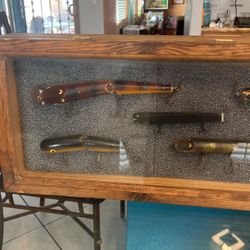 8 All Wood Early 1950 Fishing Lures