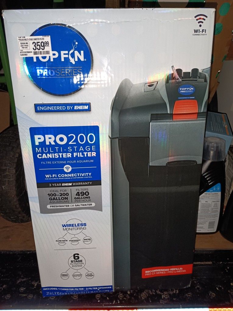 Pro 200 Filter Aquarium.