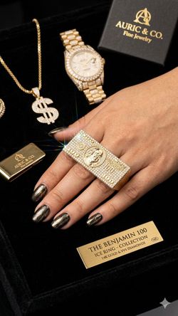 Double ring laminated Gold