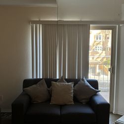 Modern Charcoal Gray Sofa – Excellent Condition –$350  (Mission Valley, San Diego)