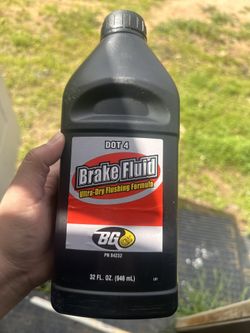 Brake Fluid Dot 4!
