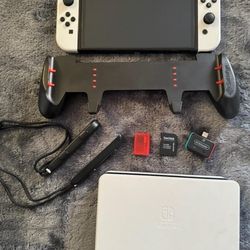 Nintendo Switch OLED White (modified)