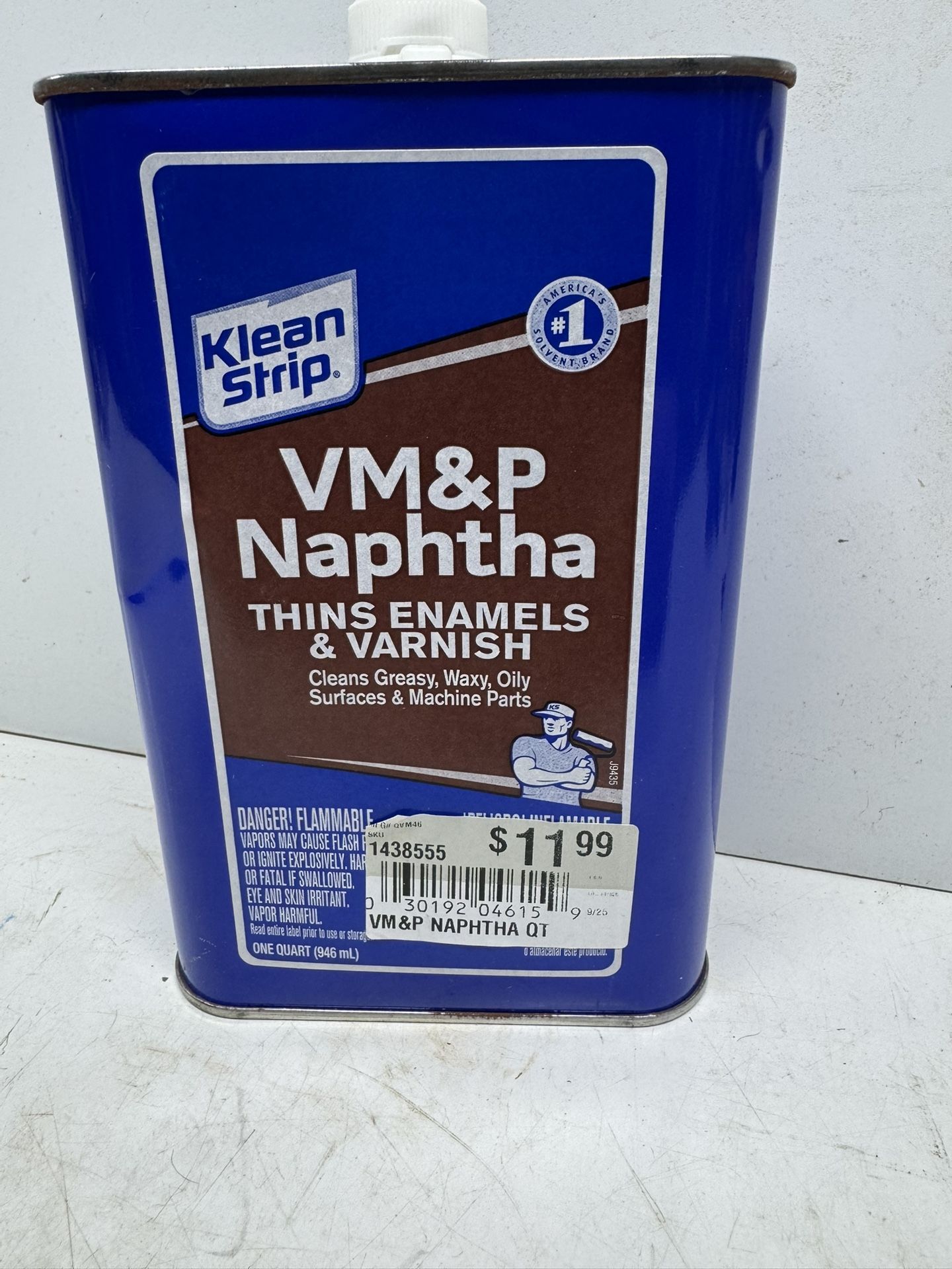 Klean Strip VM&P Naphtha Quart. Must Pick Up