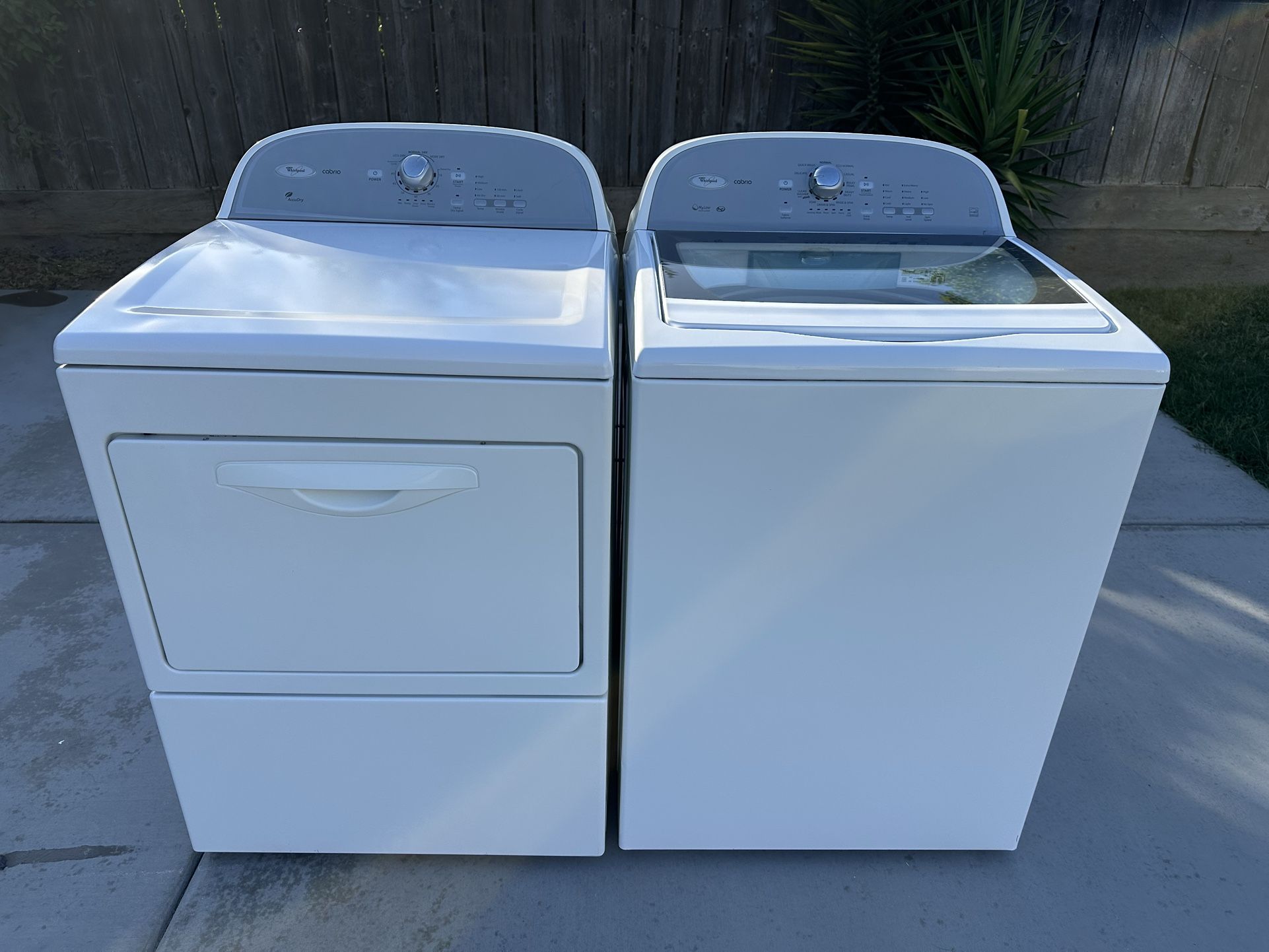 Whirlpool Washer&Dryer $450 With Warranty