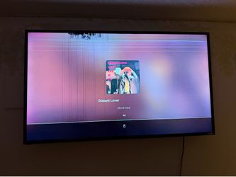 50" Vizio Quantum QLED 4K Smart TV - Works Great - Damaged Screen