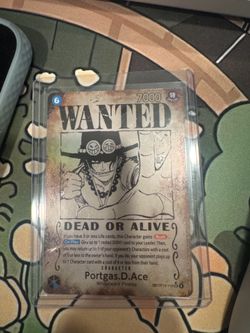 Ace wanted poster (op13) near mint