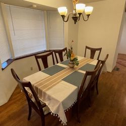 Nice Ethn Allen Dining Table Set
