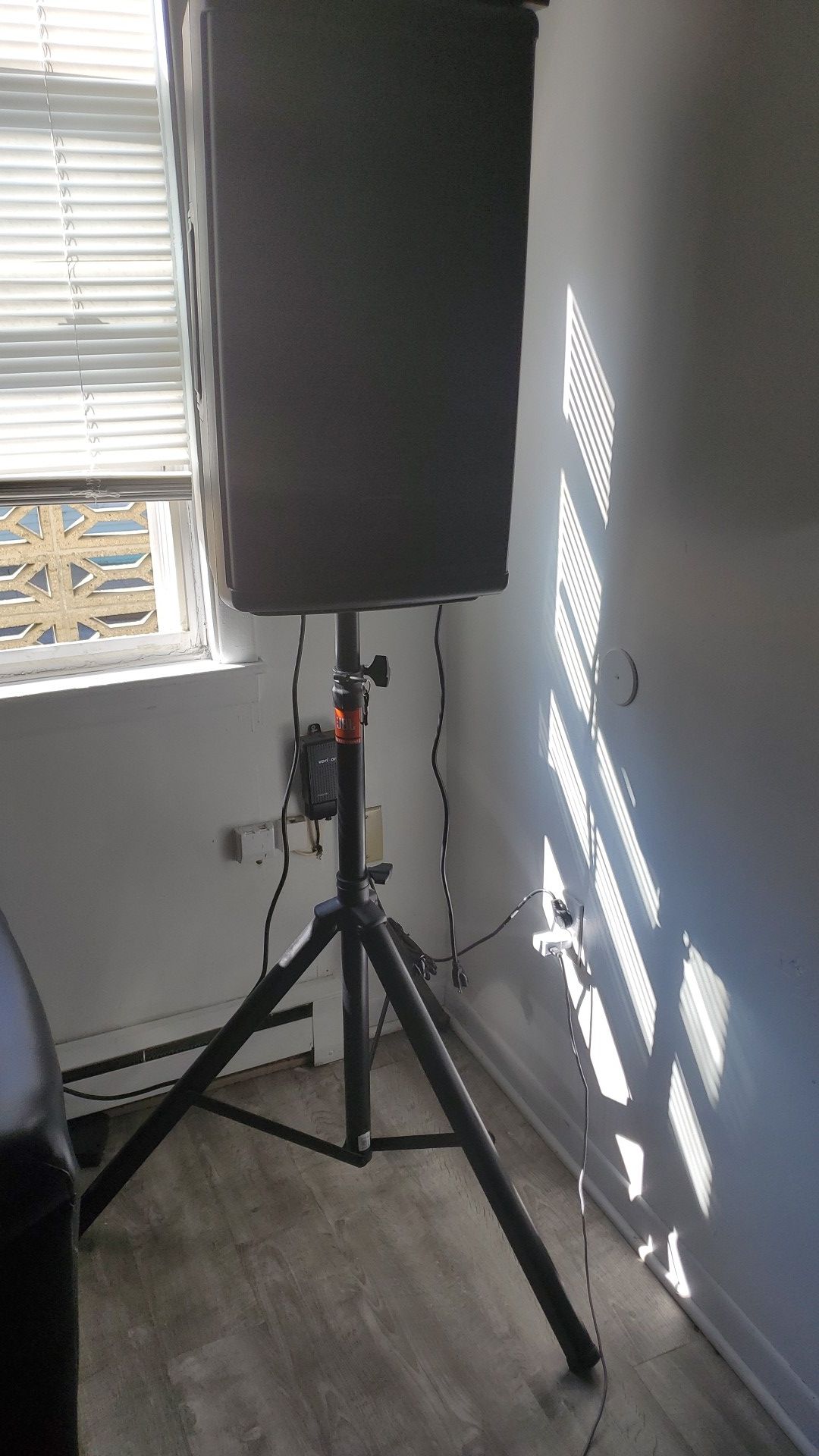 Two professional powered speakers 2019 edition