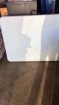 Folding table with chairs