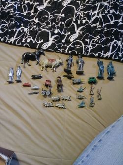 Vintage metal/die cast/pewter lot