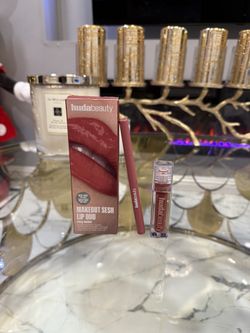 HUDA BEAUTY Make Out Sesh Lip Stain and Lip Gloss Duos💕