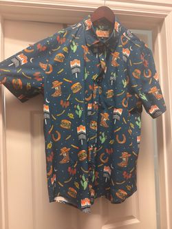 Whataburger Button Down Shirt size XL
