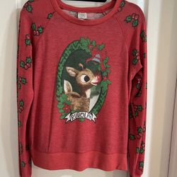 Rudolph the Red Nosed Reindeer Official Licensed  Lightweight Sweatshirt