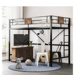 Twin Size Loft Bed Frame