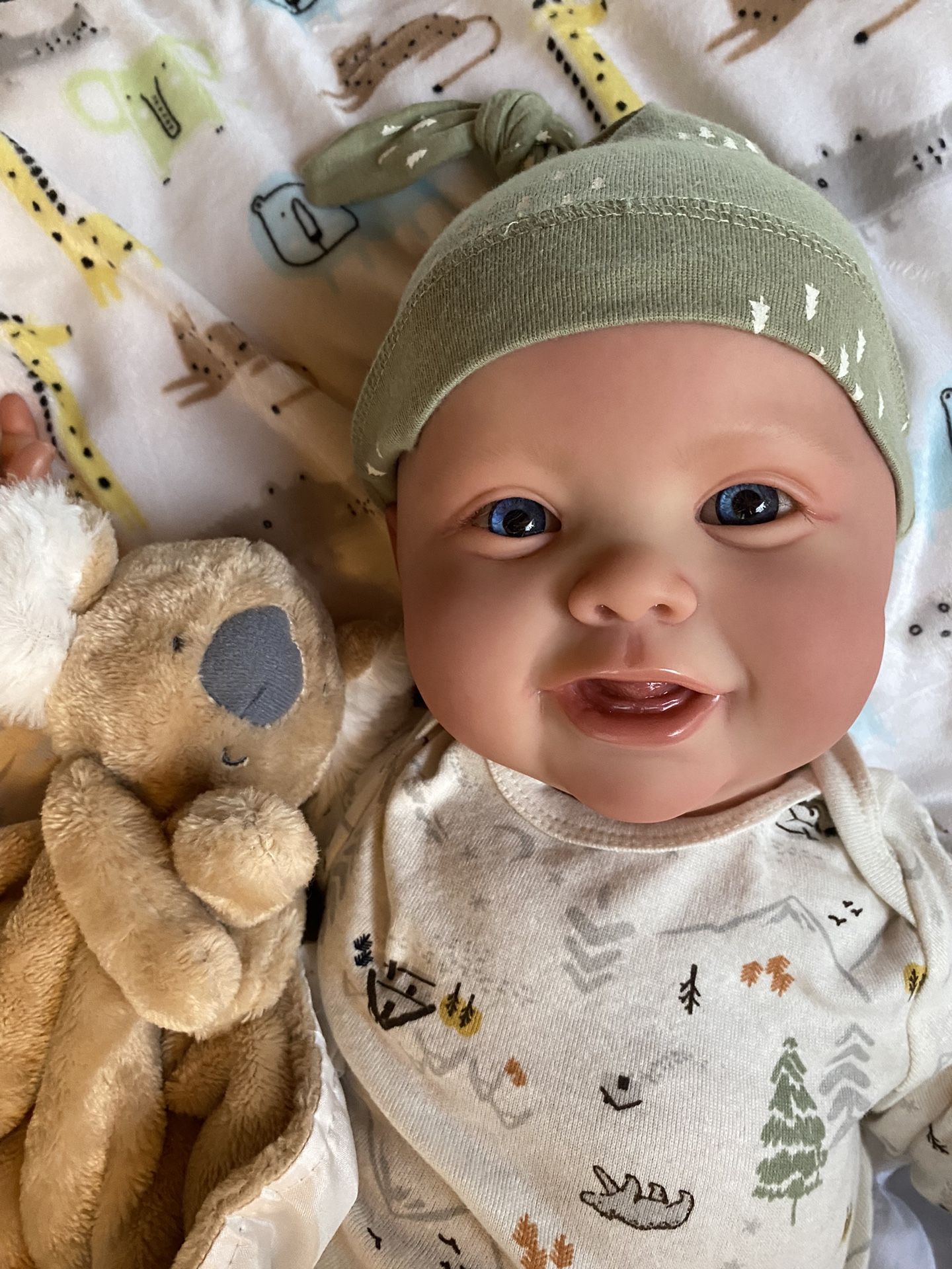 Reborn Doll Baby Kodi Bear W/coa
