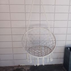 Hanging Chair_ Can Be Hung Inside Or Out