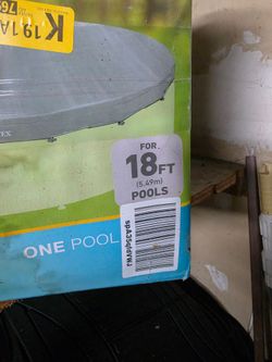 Intex pool cover