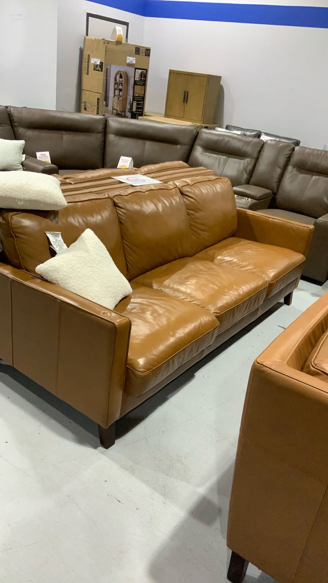 1 Pc Sofa West Park Leather 