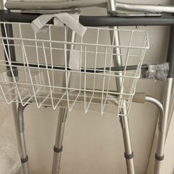 LIKE NEW WALKER/ BASKET /CUP HOLDER ATTACHMENT 