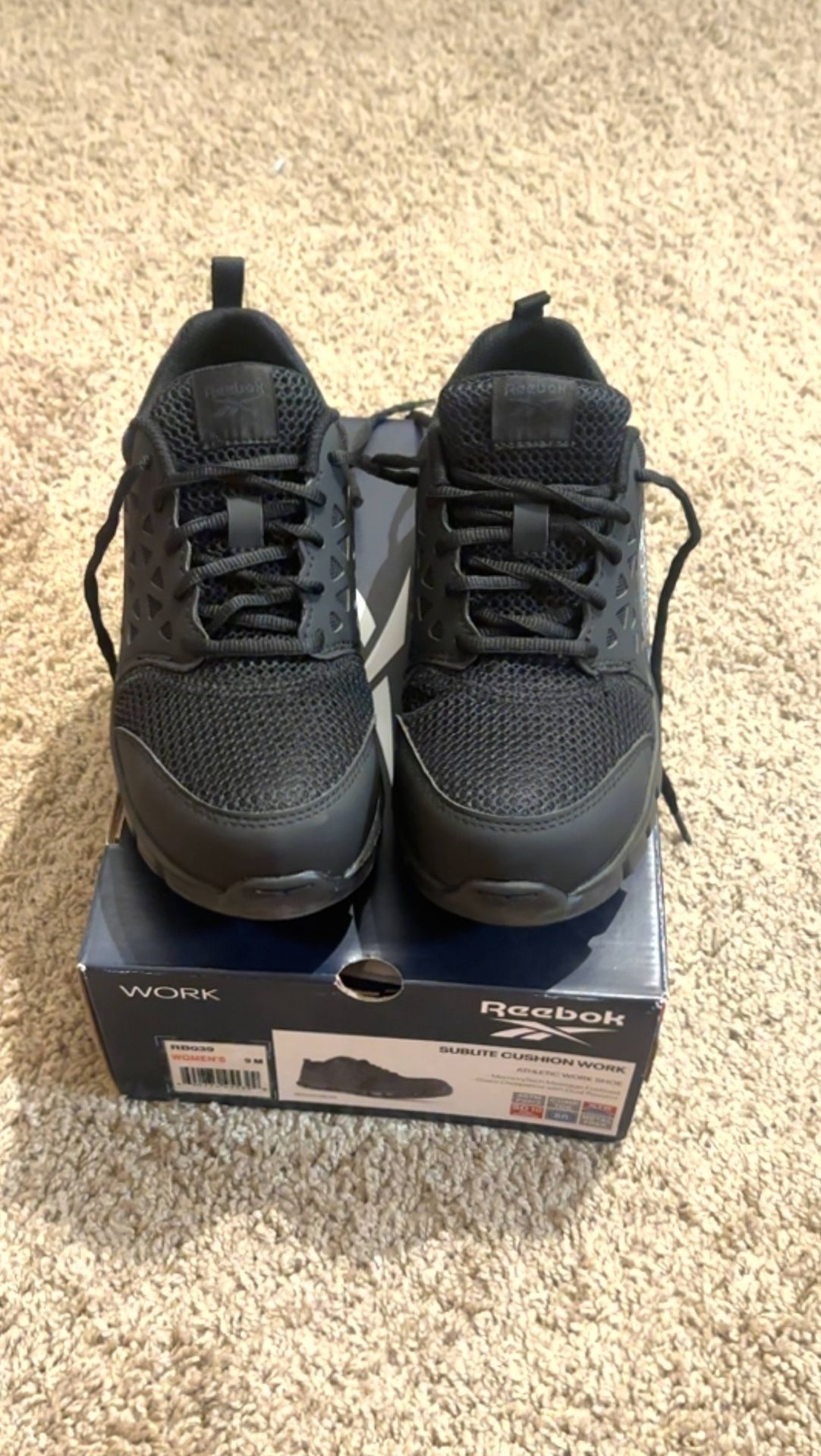 Reebok Memory tech Massage Footbed Safety Shoes