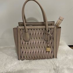 Michael Kors Soft Pink Leather Bag