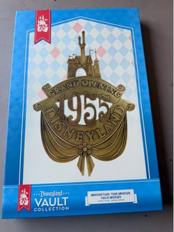Disney Parks Disneyland Grand Opening Plaque Sign 70th Anniversary 1955 Castle