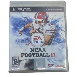 NCAA Football 11 PS3 Game With Case & Manual
