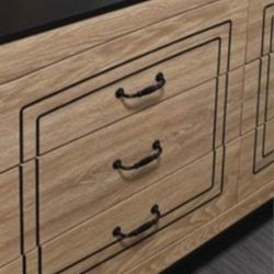 Dressing 6 Drawers With Mirror/Cash Only 