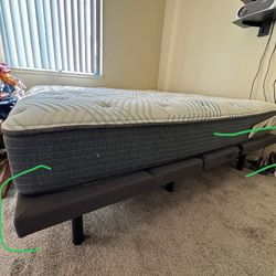 King sized adjustable bed frame base