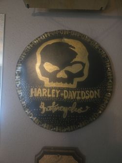 Harley Davidson wall art