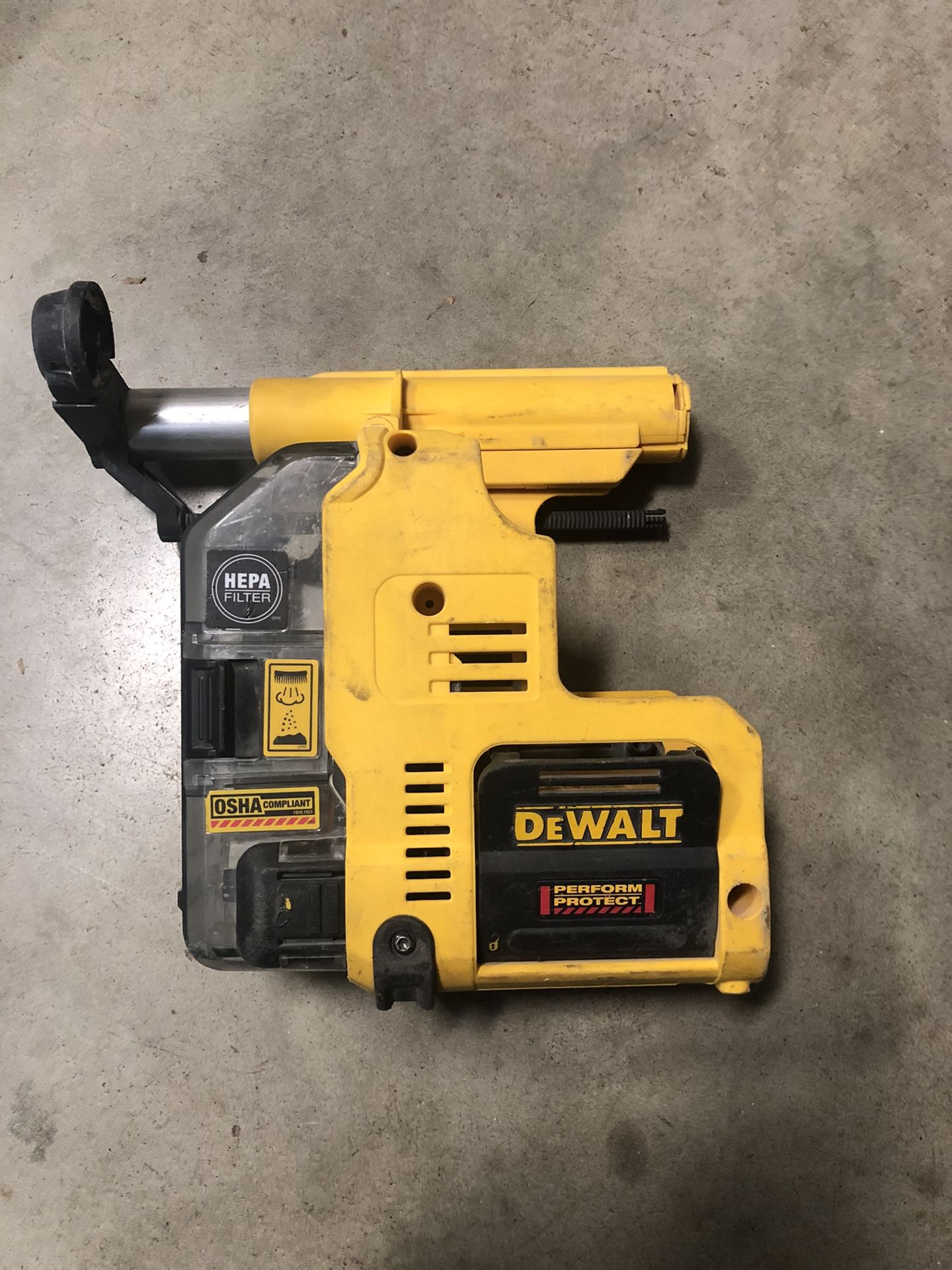 Dewalt dust extractor