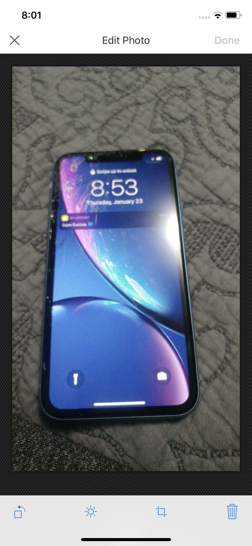 Trading iPhone XR