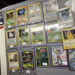 Pokemon Card Vintage And Singles Holographic 