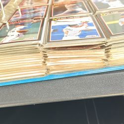 Binder Full Of 1991 BaseBall Cards 