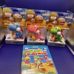 Yoshi Wolly World Wii U And Amiibos