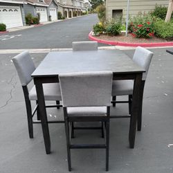 Dining table with four chair