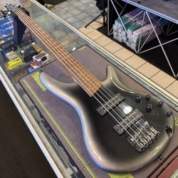 Ibanez SR305E Midnight Gray Burst 5-String Electric Bass NEW!