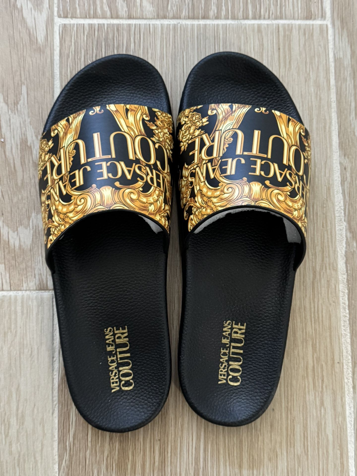 Versace Jeans Couture Garland Logo Slides