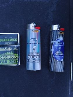 Seahawks 2014 Superbowl championship lighters