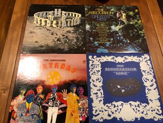 Vintage The Association vinyl record album bundle