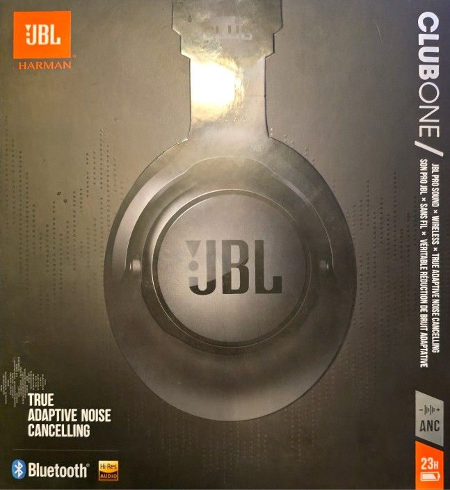 JBL CLUB ONE Wireless, over-ear, Noise Cancelling headphones